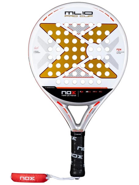 Raquette De Padel NOX ML10 Pro Cup 2023 - Carbone Et Fibre De Verre - Contrôle Et Puissance - Niveau Intermédiaire/avancé