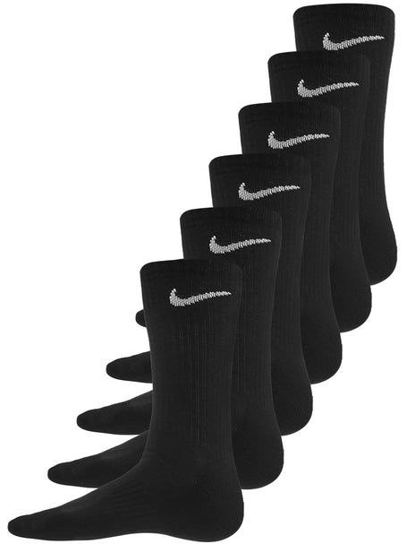 Nike Everyday Cushion Crew Socken 6er Pack Schwarz