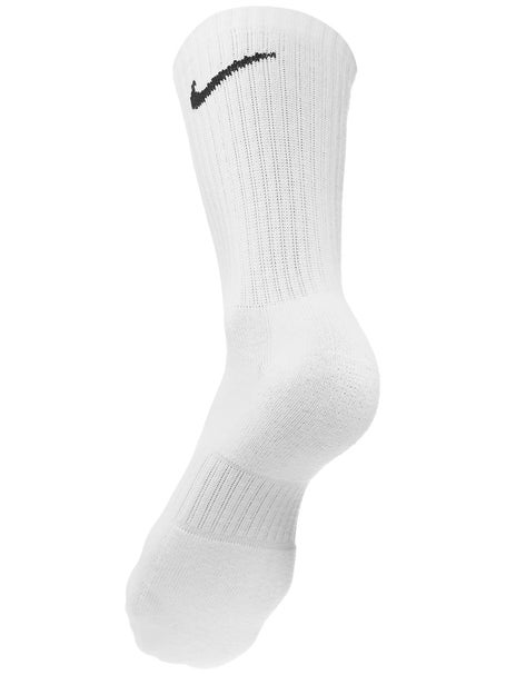 Calcetines técnicos acolchados Nike Everyday - Pack 6 (Blanco) - Running Warehouse