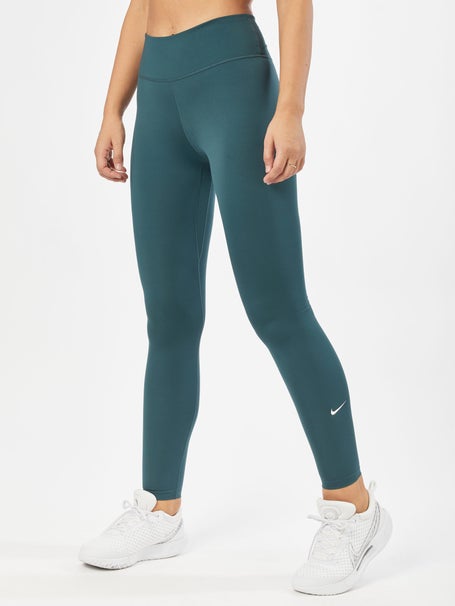 Women's leggings Nike One Dri-Fit Mid-Rise Tight - deep jungle