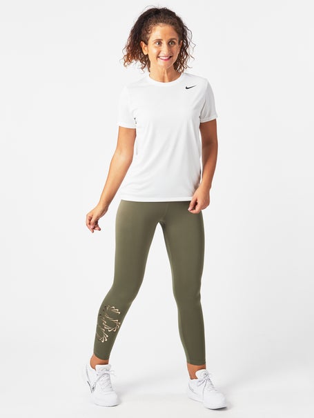 Nike One Women's Mid-Rise Toght Fit Crop Leggings (Plus Size) -2X
