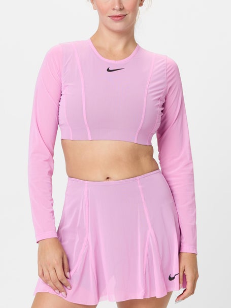 Nike Womens Paris Slam Longsleeve Crop Top