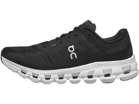 On Cloudflow Men's Running Shoe - Black/White