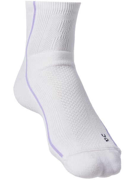 ON Mid Court Tennis Socks White/Bloom