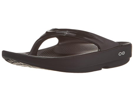 Tongs Femme Oofos OOlala Luxe Recovery noires