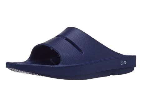 Oofos OOahh Herren Regenerations Sandale Marineblau