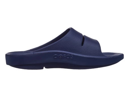 Oofos OOahh Herren Regenerations Sandale Marineblau