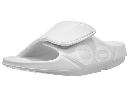 Sandales Unisexe Oofos OOahh Sport Flex White