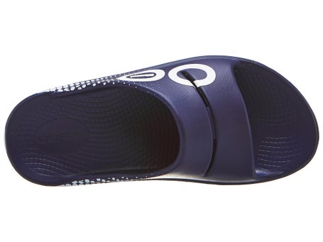 Oofos OOahh Sport Slide\Unisex\Navy Matrix