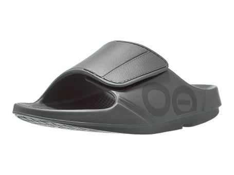 Oofos OOahh Sport Flex\Unisex Slide\Slate