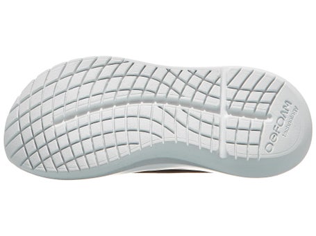 Oofos Oomy Stride\Womens Recovery Shoes\White/Black