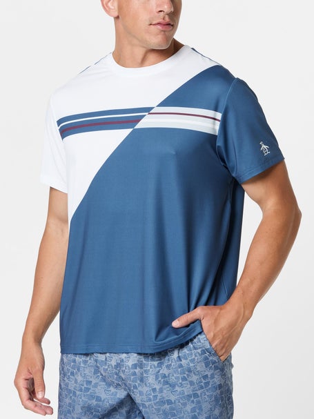 T Shirt Homme Original Penguin Performance Block Tennis