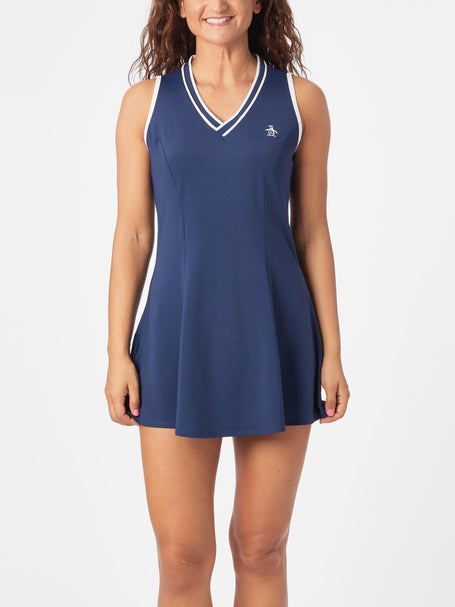 Original Penguin Damen Essential Tennis Tenniskleid