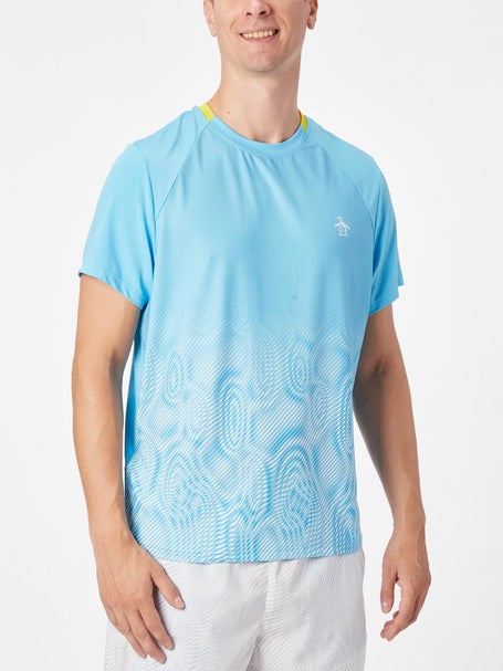 T Shirt Homme Original Penguin Ombre Block Tennis