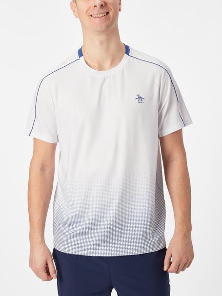 Original Penguin Mens Performance Ombre Net Block Top