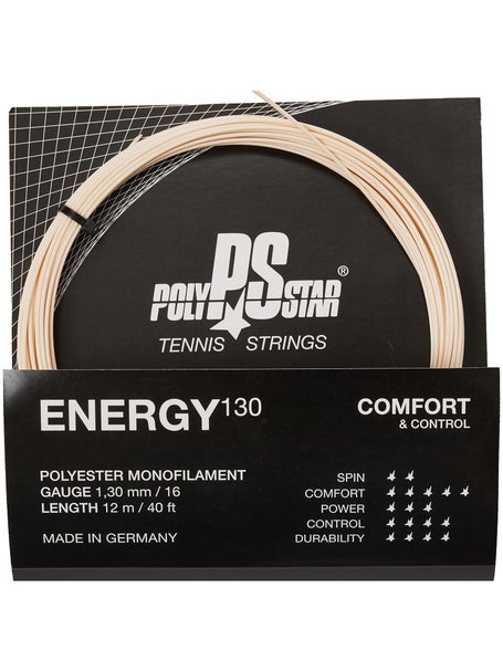 Polystar Energy 1.30mm Tennissaite 12m Set