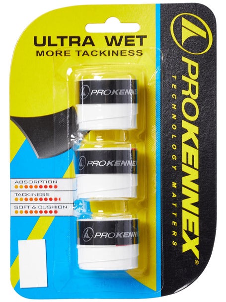 Overgrip ProKennex Ultra Wet Blanco Pack de 3