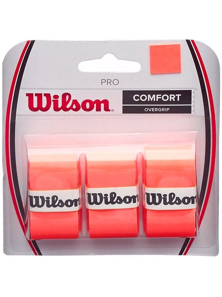 Wilson Pro Overgrip 3 Pack Burn