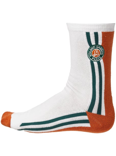 Paire de chaussettes de tennis Roland Garros beige