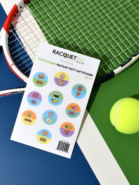 Racquet Inc Butt Cap Sticker Sheet