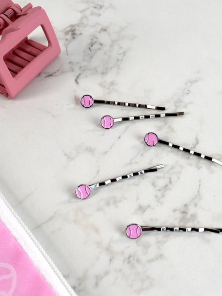 Forcine per capelli Racquet Inc Tennis Ball Conf. da 5