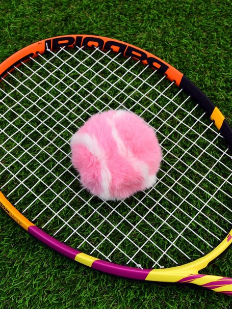 Portachiavi Racquet Inc Furry Tennis Ball