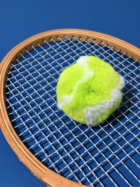 Llavero pelota de tenis Furry Racquet Inc
