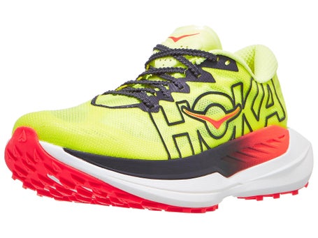 HOKA Rocket X Trail\Womens Shoes\Neon Yuzu/Neon Flame