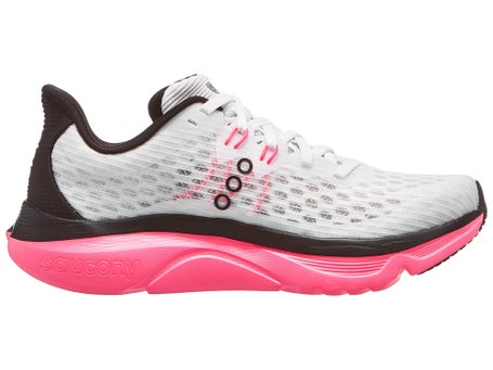 Scarpe Saucony Kinvara 16 White Black Donna