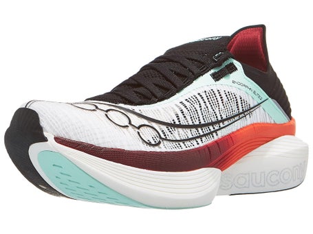 Saucony Endorphin Elite 2\Unisex Shoes\White/Crimson