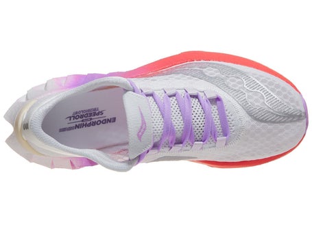 Scarpe Saucony Endorphin Pro 4 White Crocus Donna