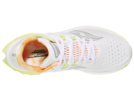 Chaussures Femme Saucony Endorphin Speed 4 White Sunny