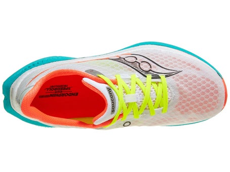 Saucony Endorphin Speed 5\Mens Shoes\White/Mutant