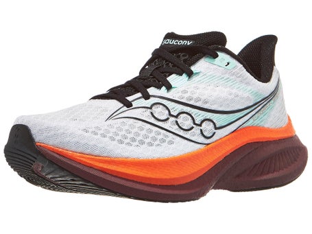 Saucony Endorphin Speed 5\Mens Shoes\White/Crimson