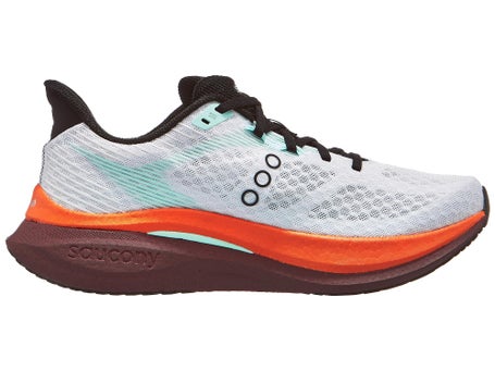 Saucony Endorphin Speed 5\Mens Shoes\White/Crimson