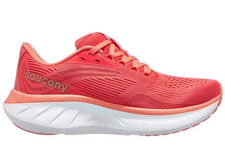 Saucony Ride 18 Damen Laufschuhe Coral Salmon