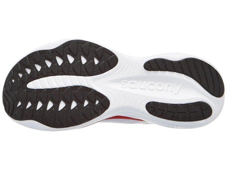 Saucony Ride 19\Mens Shoes\White/Crimson