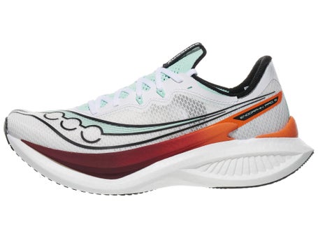 Saucony Endorphin Pro 5\Mens Shoes\White/Crimson