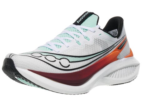 Saucony Endorphin Pro 5\Mens Shoes\White/Crimson