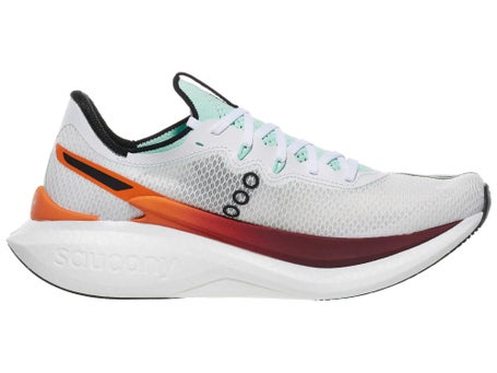 Saucony Endorphin Pro 5\Mens Shoes\White/Crimson