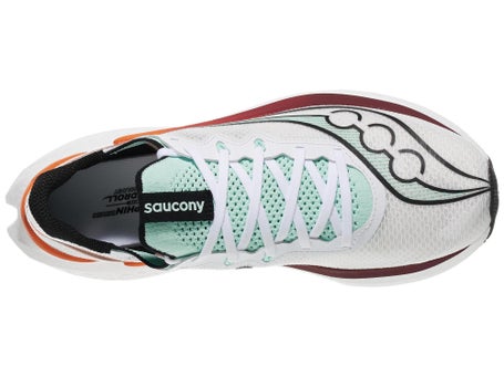 Saucony Endorphin Pro 5\Mens Shoes\White/Crimson