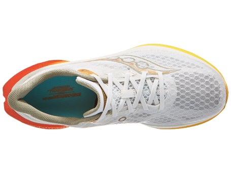 Saucony Endorphin Speed 5\Mens Shoes\Ivory/Fire