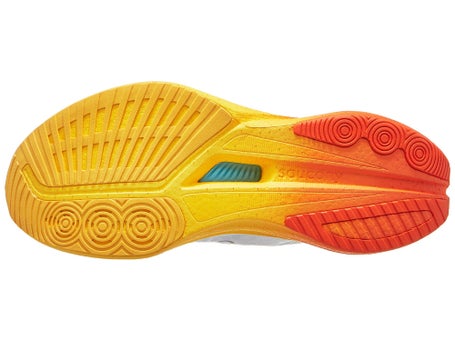 Saucony Endorphin Speed 5\Mens Shoes\Ivory/Fire