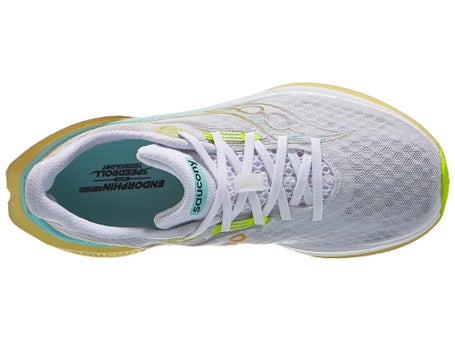 Saucony Endorphin Speed 5\Womens Shoes\White/Tender