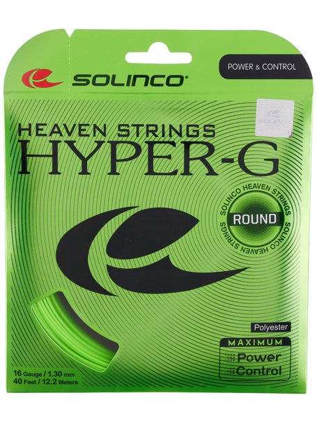 Solinco Hyper G Round 1.30mm Tennissaite 12,2m Set