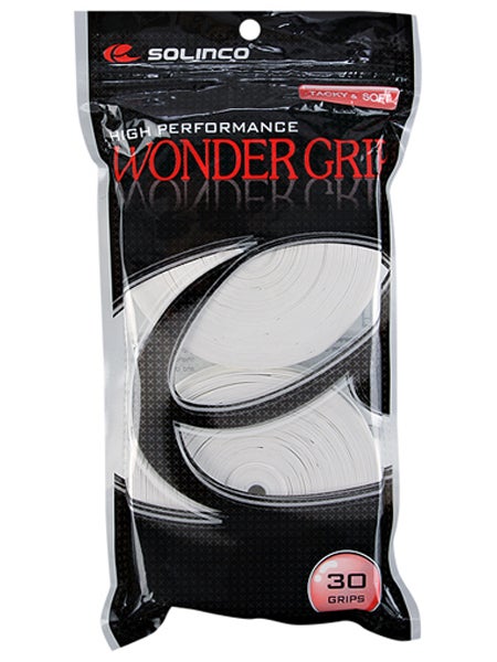 30 Surgrips Solinco Wonder Blanc
