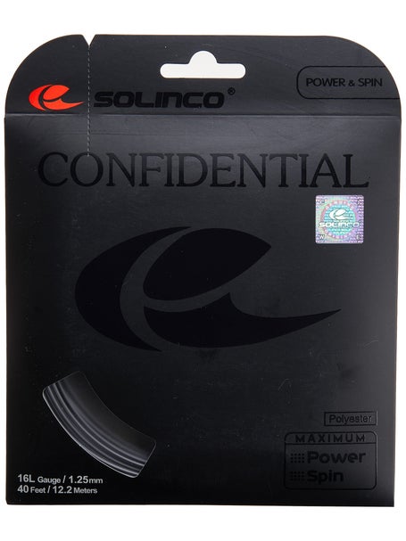 Solinco Confidential 1.25mm Tennissaite 12,2m Set