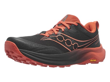 Saucony Peregrine 16\Mens Shoes\Black/Rust