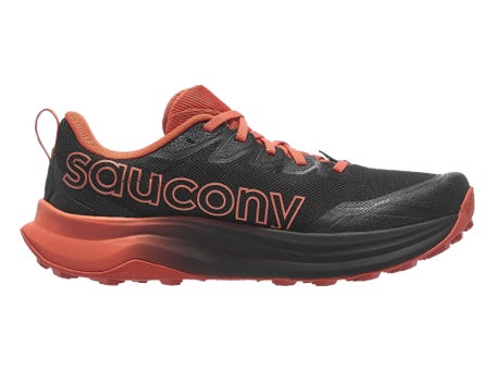 Saucony Peregrine 16\Mens Shoes\Black/Rust