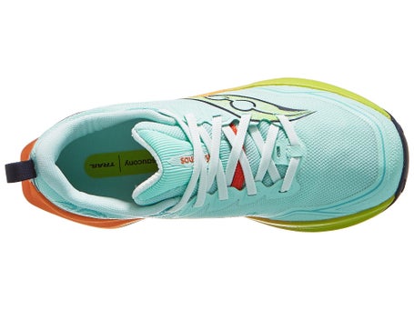 Scarpe Saucony Peregrine 16 Aqua Citron Donna